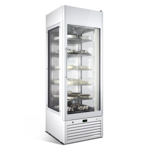 Framec Freezer Espositivo Statico per Gelateria e Pasticceria - Vetro Panoramico e Inte