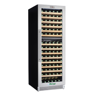 FORCAR Cantinetta Vini Ventilata ENOLO VI180D - Doppia Temperatura - Capacità Lt 379 -