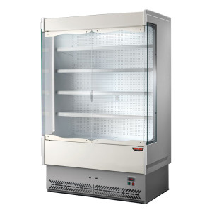 Tecnodom Murale VULCANO60VB-SG Senza Gruppo - Profondità Cm 60 - Porte a Battente in Vetr