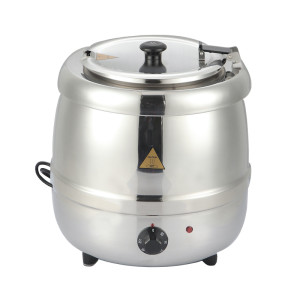 Beckers Zuppiera Elettrica Professionale in Acciaio Inox SP10SS - Capacità Lt 9