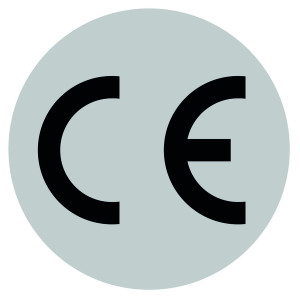 CE-Zeichen Etikett R127 - Ø 19 mm 500er Rolle