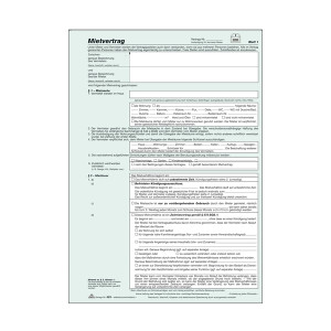 Mietvertrag universal 2-fach SD