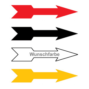 Richtungspfeil rechts links (B x H) 15 x 3 mm