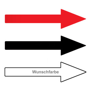 Richtungspfeil rechts links 56 x 14 mm