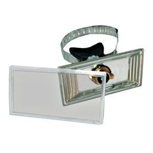 Universalhalter mit Spannvorrichtung und Abdeckung zur Rohrleitungskennzeichnung