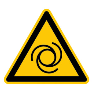 Warnzeichen Warnung vor automatischem Anlauf DIN EN ISO 7010 W018