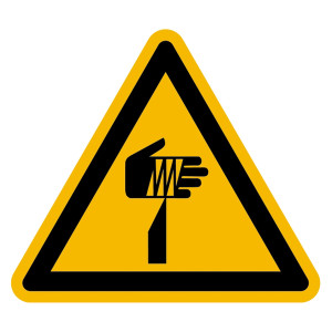 Warnzeichen Warnung vor spitzem Gegenstand DIN EN ISO 7010 W022