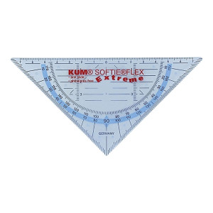 KUM® Geometrie-Dreieck ohne Griff KUM SOFTIE®FLEX 160 mm