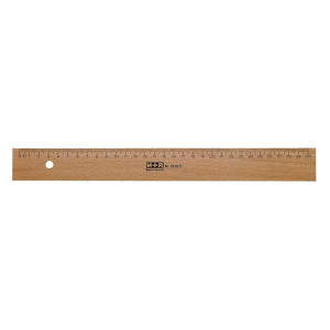 Standardgraph Holzlineal, 30 cm