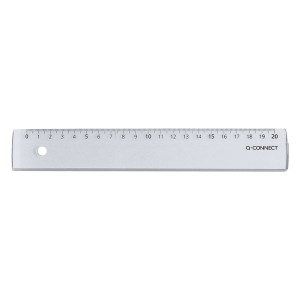 Q-Connect Lineale Standard im Etui, 20 cm
