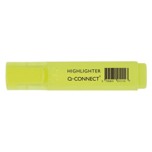 Q-Connect Textmarker, ca. 2 - 5 mm, gelb