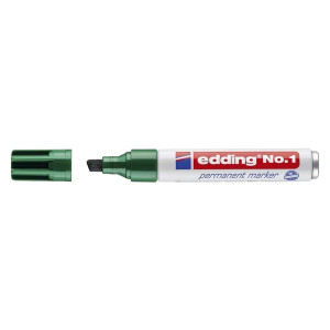 Edding No.1 Permanentmarker - nachfüllbar, 1 - 5 mm, grün
