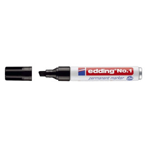Edding No.1 Permanentmarker - nachfüllbar, 1 - 5 mm, schwarz