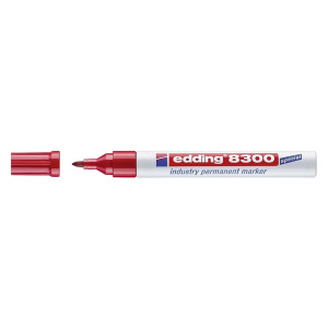 Edding 8300 Permanentmarker industry - 1,5 - 3 mm, rot