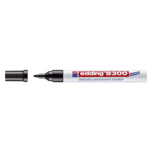 Edding 8300 Permanentmarker industry - 1,5 - 3 mm, schwarz