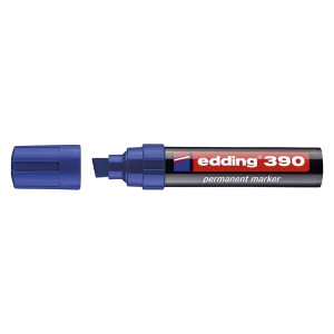 Edding 390 Permanentmarker - nachfüllbar, ca. 4 - 12 mm, blau