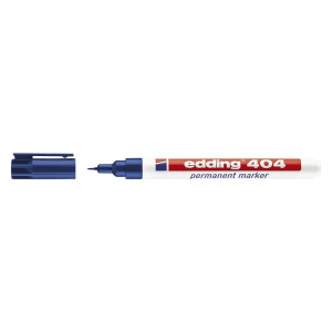 Edding 404 Permanentmarker - nachfüllbar, 0,75 mm, blau