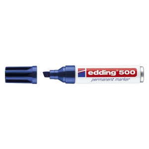 Edding 500 Permanentmarker - nachfüllbar, 2 - 7 mm, blau