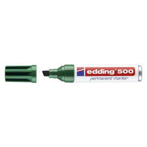 Edding 500 Permanentmarker - nachfüllbar, 2 - 7 mm, grün
