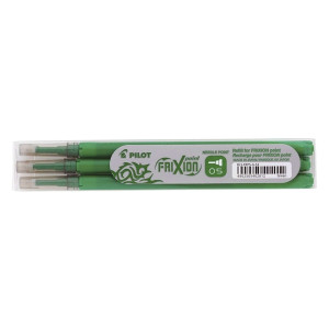 Pilot Tintenrollermine, Frixion 2264, BLS-FRP5-S3, 0,3 mm, grün, 3St im Etui