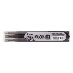 Pilot Tintenrollermine, Frixion 2264, BLS-FRP5-S3, 0,3 mm, schwarz, 3St im Etui