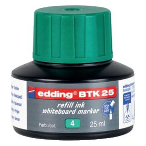 Edding BTK 25 Nachfülltusche - für Boardmarker, 25 ml, grün