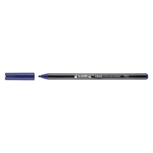 Edding 1300 Fasermaler color pen - ca. 3 mm, blau