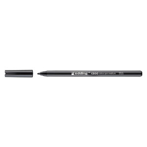 Edding 1300 Fasermaler color pen - ca. 3 mm, schwarz