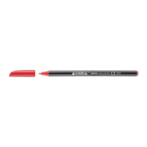 Edding 1200 Fasermaler color pen - 0,5 - 1 mm, rot