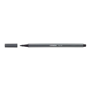 Stabilo® Fasermaler Pen 68 - 1 mm, schwarzgrau