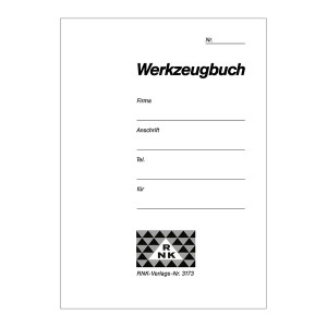 RNK Verlag Werkzeugbuch, 16 Seiten, DIN A6