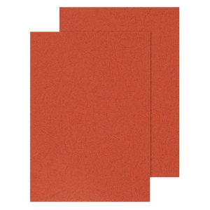 Q-Connect Kartondeckel, 250g/qm, rot, 100 Stück