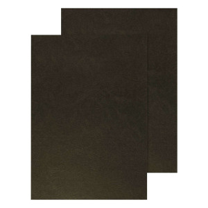 Q-Connect Kartondeckel, 250g/qm, schwarz, 100 Stück