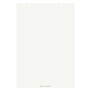 Q-Connect Flipchart-Block- 68 x 99 cm, blanko, 20 Blatt