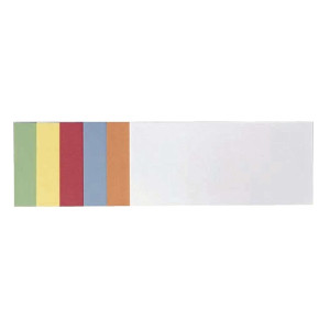 Franken Moderationskarte Rechteck, 205 x 95 mm, sortiert, 250 Stück