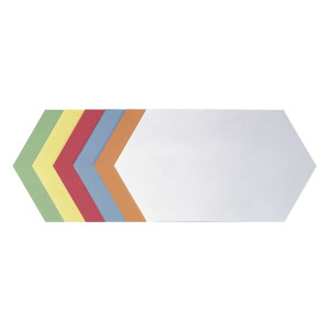 Franken Moderationskarte Königswabe, 297 x 165 mm, sortiert, 250 Stück