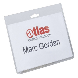 Durable Namensschild geschlossene Tasche, 90 x 60 mm, 20 Stück