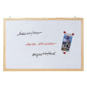 Franken Magnetische Schreibtafel Memoboard, Wandbefestigung, 60 x 40 cm