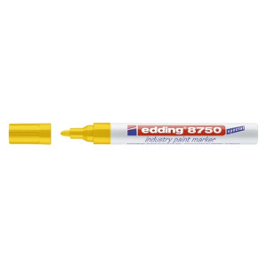 Edding 8750 Lackmarker industry paint marker, 2-4 mm, gelb