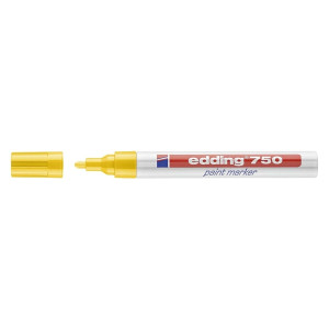 Edding 750 Glanzlack-Marker creative - 2 - 4 mm, gelb