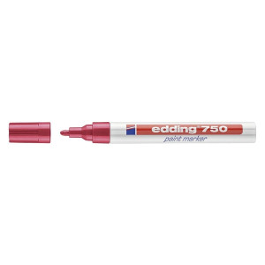 Edding 750 Glanzlack-Marker creative - 2 - 4 mm, rot