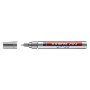 Edding 750 Lack-Marker creative - 2 - 4 mm, silber