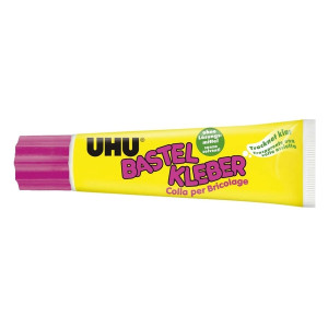 UHU® BASTELKLEBER, ohne Lösungsmittel, Standtube mit 90 g