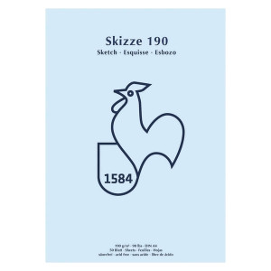 Hahnemühle Skizzenblock A4 190 g/qm 50 Blatt