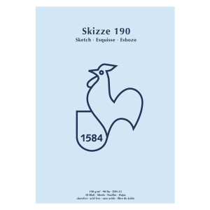 Hahnemühle Skizzenblock A3 190 g/qm 50 Blatt
