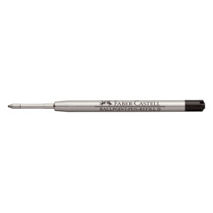 Faber-Castell Kugelschreibermine - B, schwarz, dokumentenecht, Großraummine
