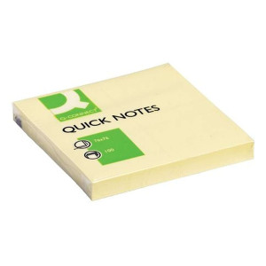 Q-Connect Haftnotizen - gelb - 76 x 76 mm