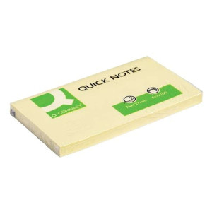 Q-Connect Haftnotizen - gelb - 125 x 75 mm