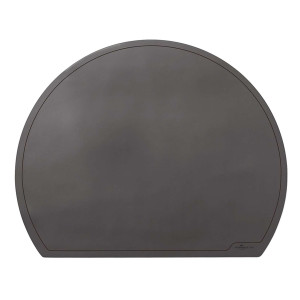Durable Schreibunterlage halbrund, 650 x 520 mm, schwarz