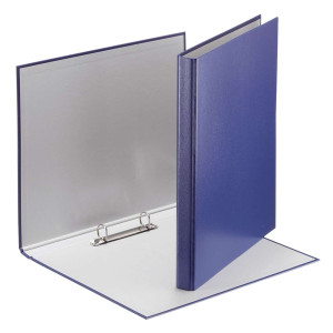 Leitz 4209 Standard Ringbuch, 2 Ringe - A4, Ring-Ø 16 mm, blau